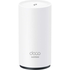 Tp-Link AX3000 Outdoor Whole Home Mesh WiFi 6 Unit Deco X50-Outdoor  802.11ax 10/100/1000 Mbit/s Ethernet LAN (RJ-45) ports 2 Mesh Support Yes MU-MiMO Yes No mobile broadband
