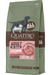 Quattrobi Quattro No Grain All Breed Salmon & Krill 12kg