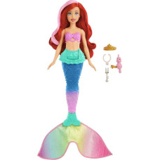 Mattel Disney Princess Swim & Splash Ariel Lalka zmieniająca kolor