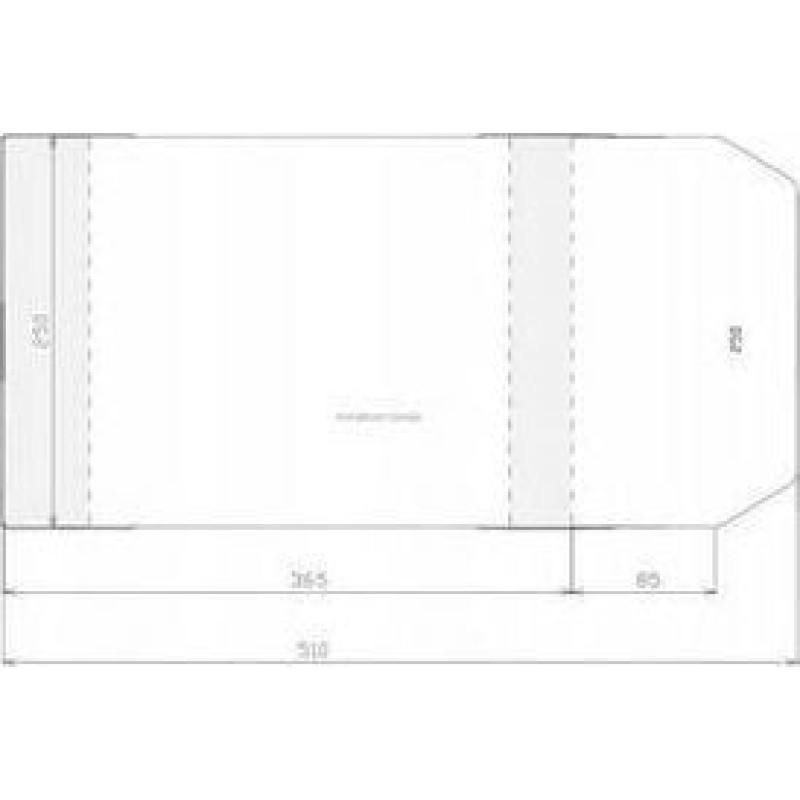 Sztapel Okładka regulowana 250x450mm (50szt)