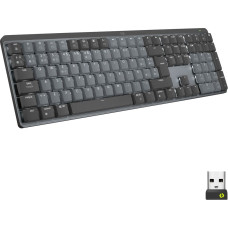 Logitech Беспроводная клавиатура Logitech 920-010757 Чёрный Английский EEUU Серый QWERTY