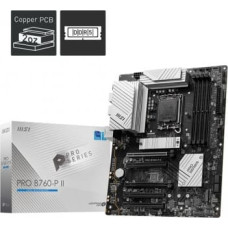 MSI PRO B760-P II | Processor family Intel | Processor socket LGA1700 | DDR5 | Number of SATA connectors 4