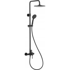 Noname 5036-910-81 / KFA / MOZA / MOZA DESZCZOWNIA Z BATERIĄ NATRYSKOWĄ MIESZACZOWĄ, CZARNA/