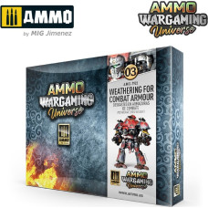 Vallejo Ammo: Wargaming Universe 03 - Weathering for Combat Armour - Postarzanie zbroi bojowej