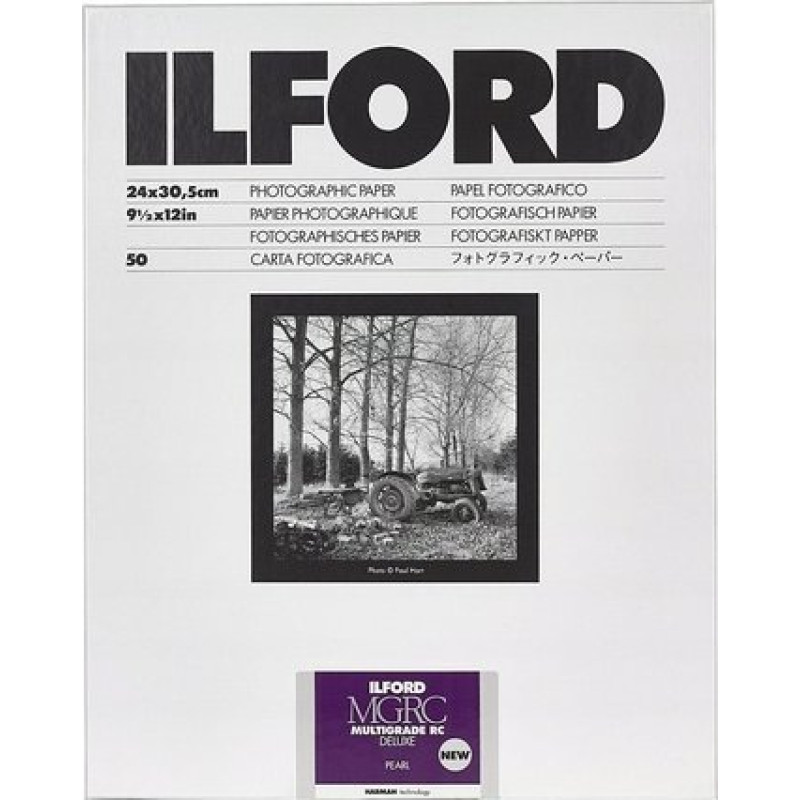 Ilford Papier fotograficzny do ciemni 13x18 cm (HAR1179848)