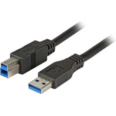 EFB Kabel USB EFB USB-A - USB-B 1 m Czarny (K5236.1)