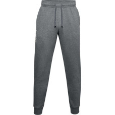 Under Armour Spodnie męskie Under Armour Rival Fleece 3Logo Jogger ciemnoszare 1357131 012 M