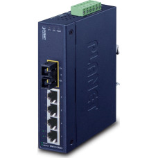 Planet Switch Planet PLANET ISW-511TS15 łącza sieciowe Nie zarządzany L2 Fast Ethernet (10/100) Niebieski