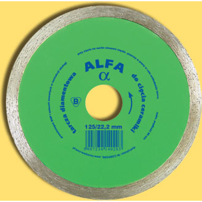 Noname Tarcza diamentowa 250x25,4mm ALFA IN CORPORE - 14050