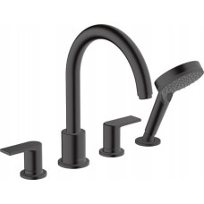 Hansgrohe Bateria Vernis Shape nawannowa 4-otworowa czarny mat