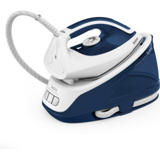 Tefal | Express Essential Steam Station | SV6116E0 | 2200 W | 1.4 L | 5 to 6 bar | Auto power off | Vertical steam function | Calc-clean function | White/ Blue