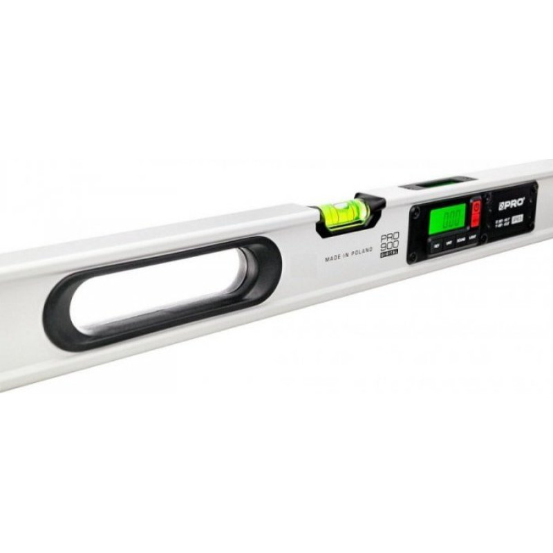 PRO POZIOMICA PRO900 Z ELEKTRONICZNYM ODCZYTEM I MAGNESAMI 180CM (1 SZT)