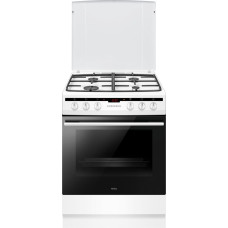 Amica Free-standing gas electric cooker 617GEH3.33HZpTaDpA(W)