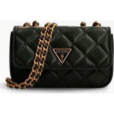 Guess , Cessily, Textile Bag, Shoulder Bag, Black, HWQB7679780, For Women For Women