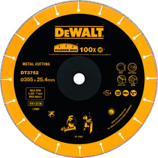 Dewalt Tarcza ścierna 355x25,4mm do przecinarek ściernicowych diamentowa (DT3752)