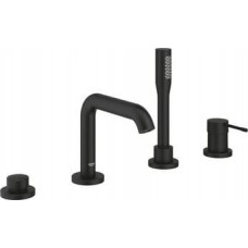 Grohe Grohe 4-otworowa bateria wannowa Essence czarny 25251KF1