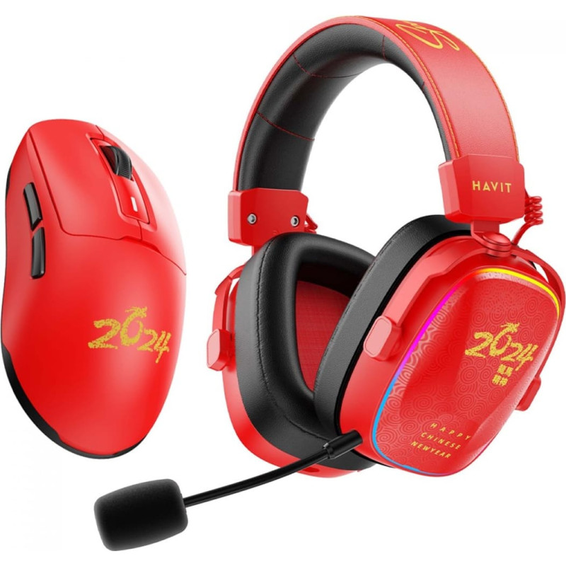 Havit H2039BG (Limited Edition) Happy Chinese New Year - Gaming headphones