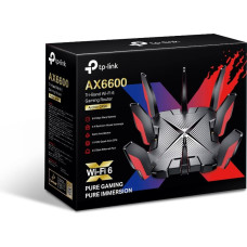 Tp-Link Archer GX90 802.11ax, 574+1201+4804 Mbit/s, 10/100/1000 Mbit/s, Ethernet LAN (RJ-45) ports 3, Antenna type 8xExternal, 1× USB 3.0, 1× USB 2.0