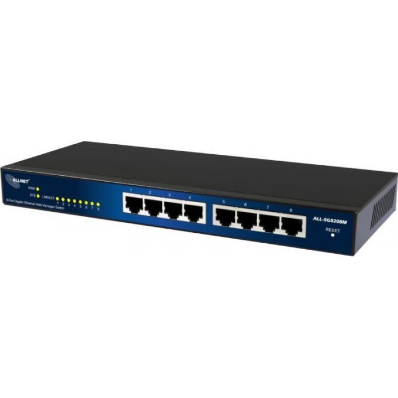 Allnet Switch Allnet 8P Allnet ALL-SG8208M M