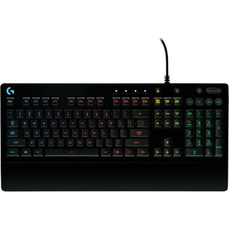 Logitech Игровая клавиатура Gaming Logitech G213 USB RGB Испанская Qwerty