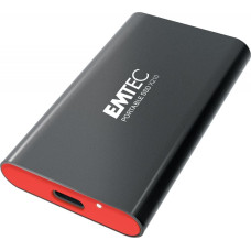 Emtec Dysk zewnętrzny SSD Emtec X210 Elite 1TB Czarno-czerwony (JAB-6949170)