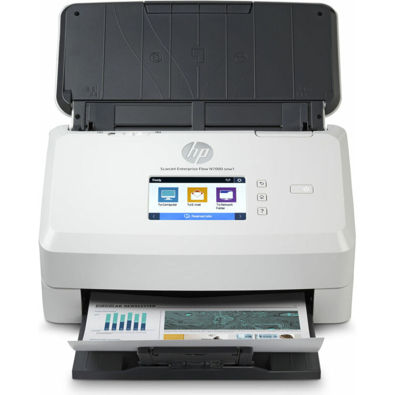 HP Сканер HP 6FW10A#B19 Белый 75 ppm