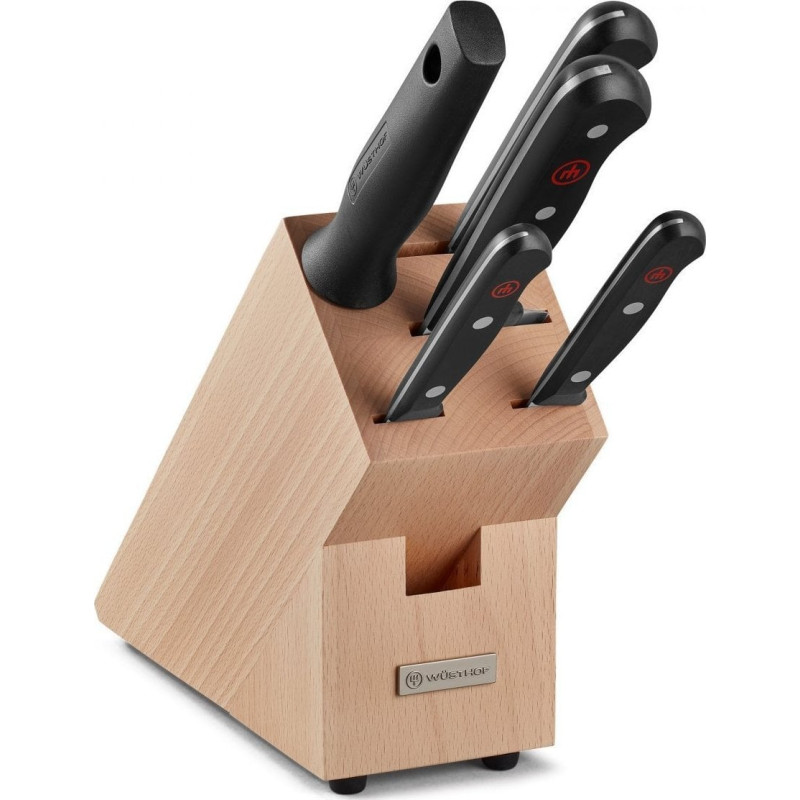 Wusthof GOURMET Blok z 5-oma nożami WSTHOF