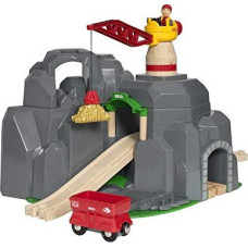 Brio Tunel górski z dźwigiem (33889)