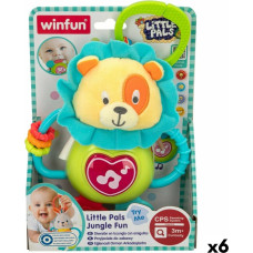 Winfun Плюшевая погремушка Winfun 14 x 19 x 6,5 cm (6 штук)