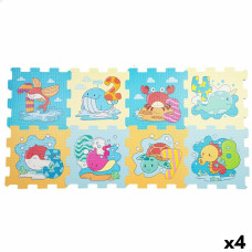 Colorbaby Игровой коврик Colorbaby Морской EVA 8 Предметы (4 штук)