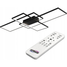 LVT Lampa sufitowa LVT LVT Galaxis 2676 plafon lampa sufitowa 126W LED 3000-6500K ściemnialny czarny/biały