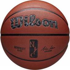 Wilson NBA Authentic City New York Ball WZ2016001XB Pomarańczowe 7