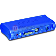 Trendnet Przełącznik TRENDnet 2 PORT DVI/USB KVM SWITCH KIT (TK-204UK) - Z010051