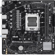 Asus | PRIME A620M-K | Processor family AMD | Processor socket AM5 | DDR5 DIMM | Memory slots 2 | Supported hard disk drive interfaces 	SATA, M.2 | Number of SATA connectors 4 | Chipset AMD A620 | micro-ATX