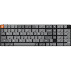 Keychron K17 Max RGB Brown Switch Wireless Low Profile Keyboard (Black) [K17M-H3].