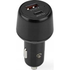 Nedis Ładowarka Nedis Nedis Car Charger, Auto, Cigar lighter, 20 V, Black