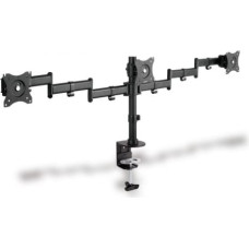 Digitus Universal Triple Monitor Stand with Clamp Mount