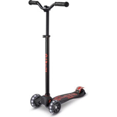 Deluxe Maxi Micro Deluxe Pro LED Skrejritenis Black Red