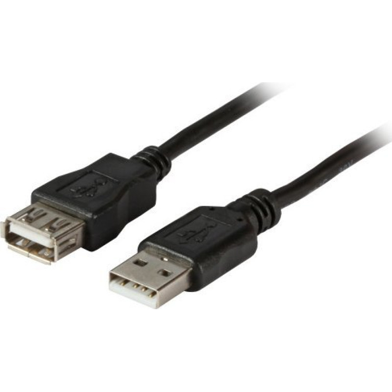 EFB Kabel USB EFB USB-A - USB-A 5 m Czarny (K5248SW.5V2)