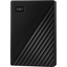 Western Digital External HDD||My Passport|5TB|USB 2.0|USB 3.0|USB 3.2|Colour Black|WDBPKJ0050BBK-WESN