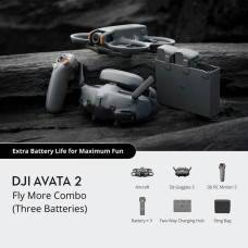 DJI Drone||Avata 2 Fly More Combo (Three Batteries)|Consumer|CP.FP.00000151.05