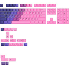 Glorious Glorious GPBT Gradient Keycaps, ANSI Layout (US), PBT, Dye-Sub - Nebula