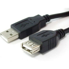 Sharkoon Kabel USB Sharkoon USB-A - USB-A 1 m Czarny (4044951015405)
