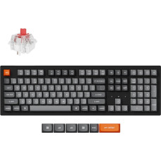 Keychron K10 Max RGB Red Switch Wireless Keyboard (Black) [K10M-B1].