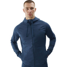 4F Bluza męska 4F M404 granat melanż 4FWAW24TFSWM404 31M XL