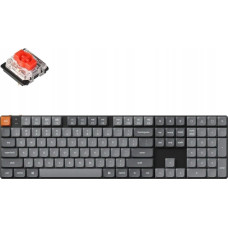 Keychron K5 Max RGB Red Switch Wireless Low Profile Keyboard (Black) [K5M-H1].