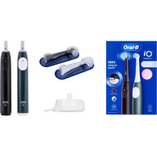 Braun Oral-B iO Series 2 +1 Two electric toothbrushes Black, Green