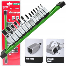 Hikoki MILWAUKEE SET OF SHANK SOCKETS 13 pcs. 1/4+3/8 TORX
