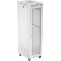 Lanberg Free-standing installation rack cabinet 19 inches 42U 600x800 perforated doors LCD gray (Flat pack)