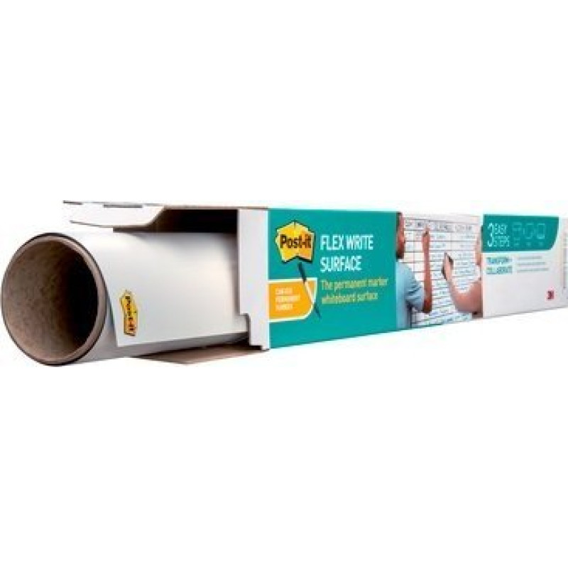 Post-It 3M Suchościeralna folia w rolce POST-IT® Flex Write (DEF3x2EU), 60,9x91,4 cm, biała